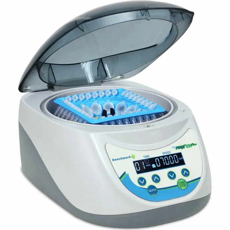 Benchmark Scientific C2212E [C2212-E] MyFuge 12 Plus Digital Mini Centrifuge with Combination Rotor, 100 to 240V (EU Plug)