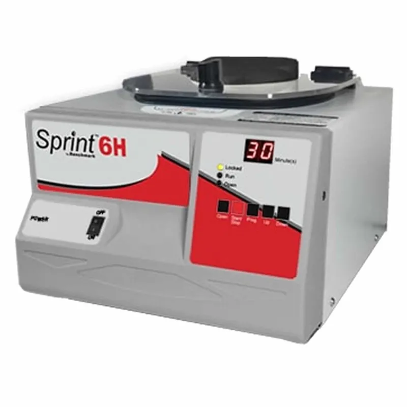 Benchmark Scientific C50006HE [C5000-6H-E] Sprint 6H Clinical Centrifuge w/ 6 x 10ml Swing Out Rotor, 230V - EU Plug