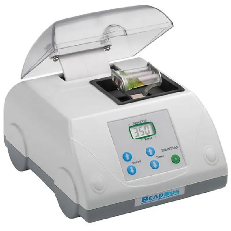 Benchmark Scientific D1030E [D1030-E] BeadBug Microtube Compact Homogenizer, Mixes Up to 3 Tubes, 230V