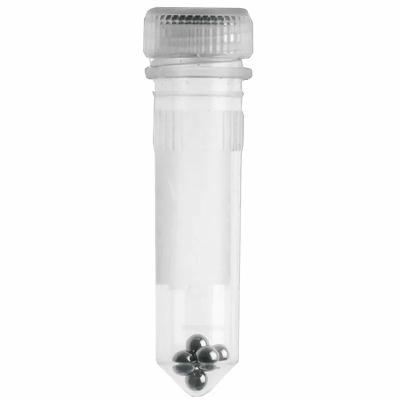 Benchmark Scientific D103328 [D1033-28] Prefilled 2.0mL Tubes with Stainless Steel Beads, 2.8mm Acid Washed, Pack of 50