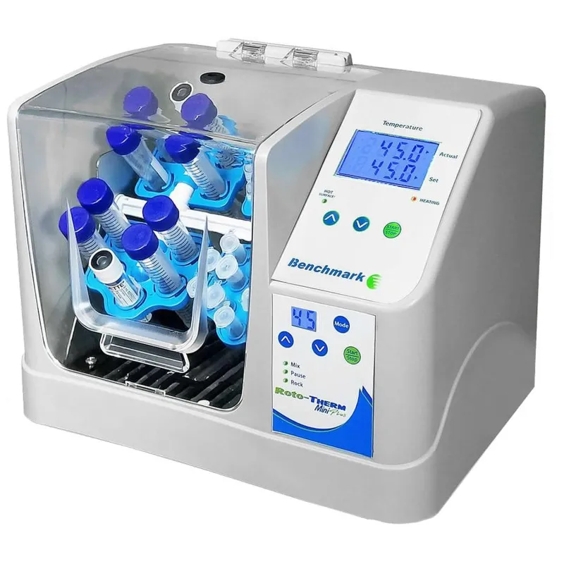 Benchmark Scientific H2024E [H2024-E] Roto-Therm Plus Incubated Tube Rotator with Tube Holders, Variable Speed, 230V - EU Plug