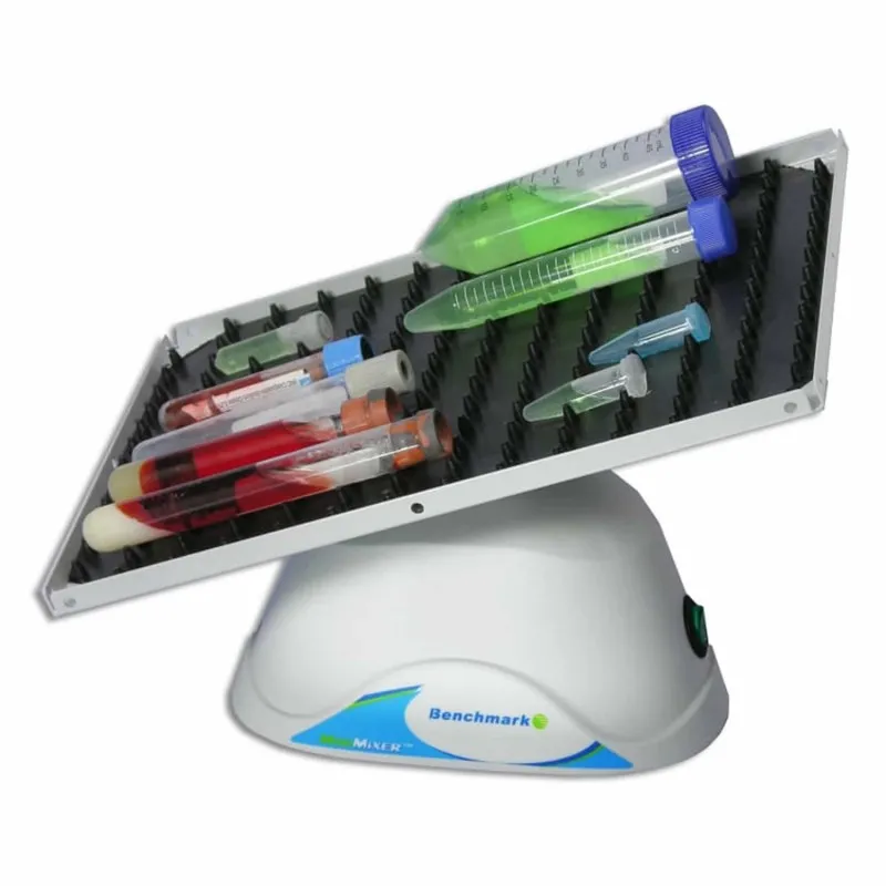 Benchmark Scientific H3D1020E [B3D1020-E] MiniMixer 3D Nutating Shaker, 10"x7.5" Platform, Dimpled Mat, 230V