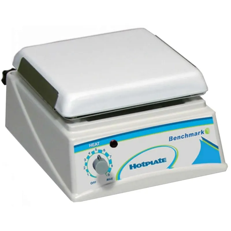 Benchmark Scientific H4000HE [H4000-H-E] Hotplate with Chemical Resistant Surface, 7.5"x7.5", 230V - EU Plug