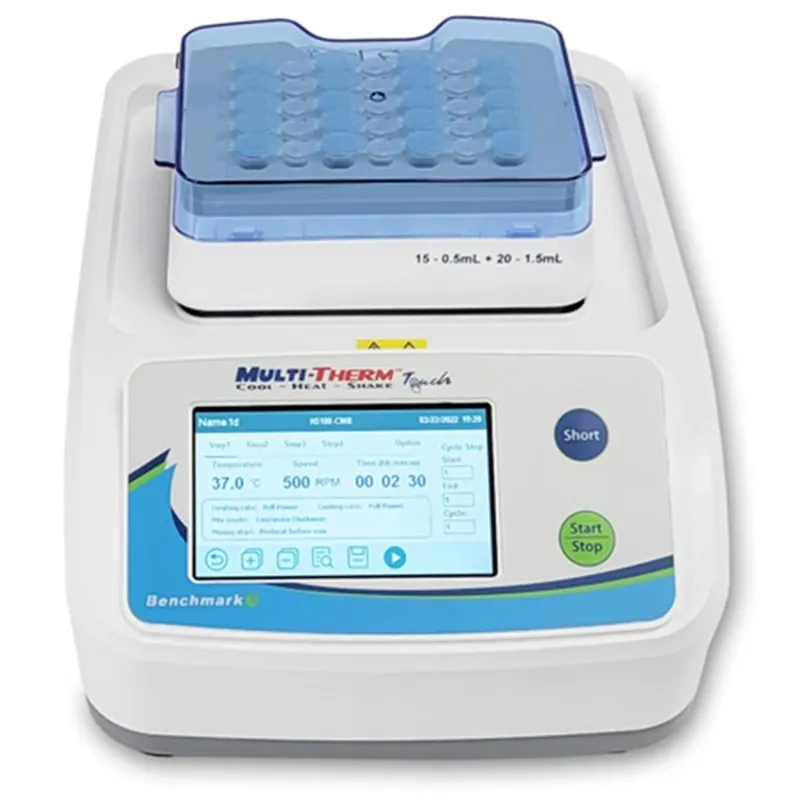 Benchmark Scientific H5100HCTE [H5100-HCT-E] MultiTherm Touch Shaker with Heating and Cooling, Touch Screen, 230V - EU Plug