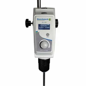 Benchmark Scientific IPS205020E [IPS2050-20-E] OS-20L Overhead Stirrer, 20L, 100V to 240V with EU Plug