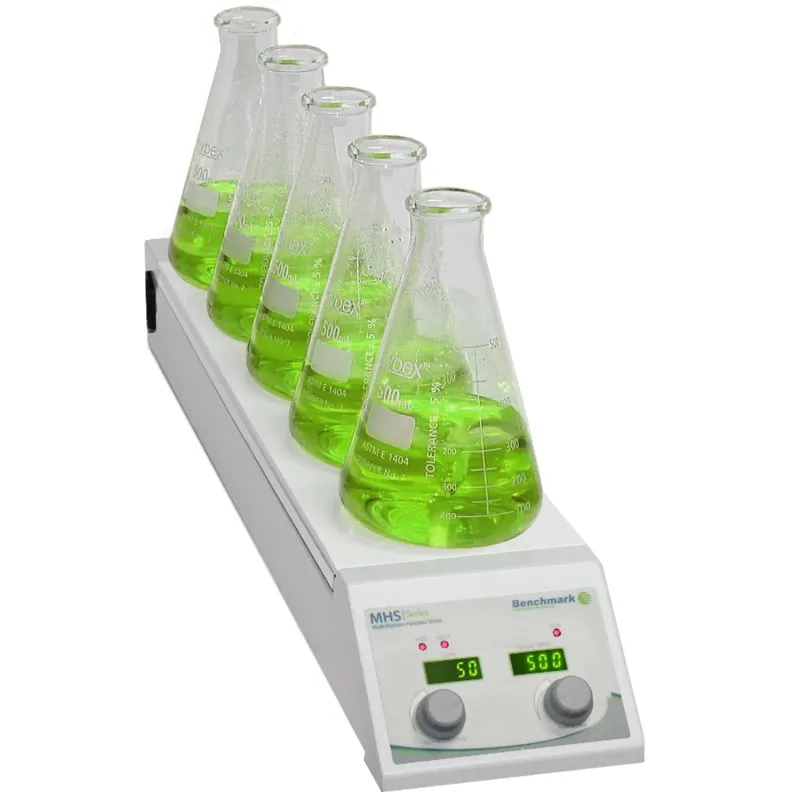 Benchmark Scientific IPS7000-5 [IPS7000-5] Digital 5-Position Hotplate Stirrer (230v / 50-60Hz)