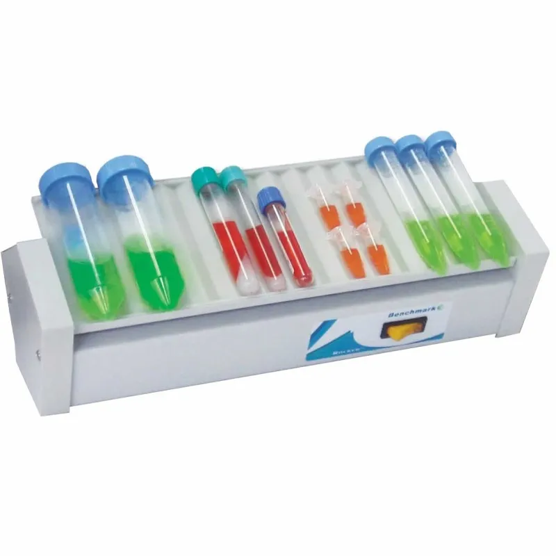 Benchmark Scientific M2100E [M2100-E] TubeRocker Mini Compact Rocker with Grooved Mat for Tubes, 230V - EU Plug