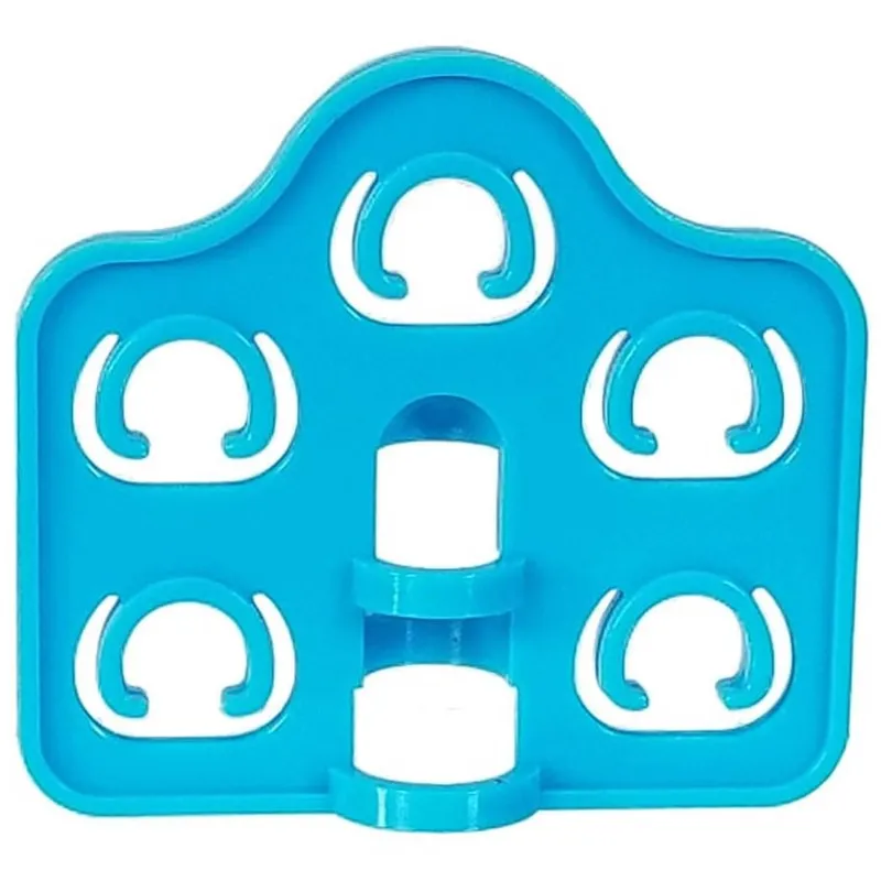 Benchmark Scientific R20200507 [R2020-0507] Test Tube Holder, 5 x 5-7 ml, 2 per Pack