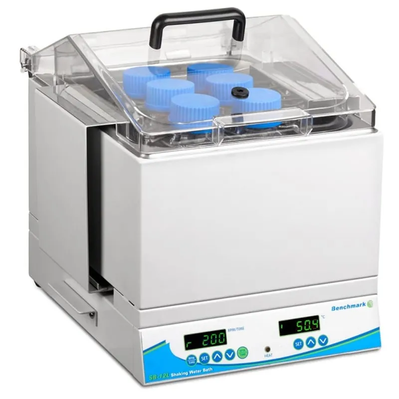Benchmark Scientific SB0012E [SB0012-E] SB-12L Shaking Water Bath w/Universal Spring Platform, 230V EU - Plug