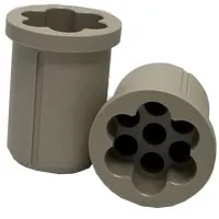 Benchmark Scientific Z306100A57 [Z306-100-A57] Test Tube Inserts, 5/7 ml, 2 per Pack