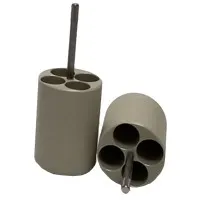 Benchmark Scientific Z326100HA10 [Z326-100H-A10] Test Tube Inserts, 10 ml, 2 per Pack