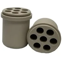 Benchmark Scientific Z366250A15 [Z366-250-A15] Conical Test Tube Inserts, 15 ml, 2 per Pack