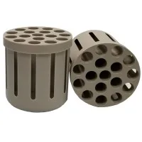 Benchmark Scientific Z446750A15 [Z446-750-A15] Conical Test Tube Insert, 15 ml, 2 per Pack