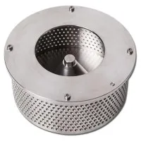 Benchmark Scientific Z600500P [Z600-500-P] Perforated Centrifugal Basket for SIEVA-3 (Z600-S3/-E) Units, 500ml