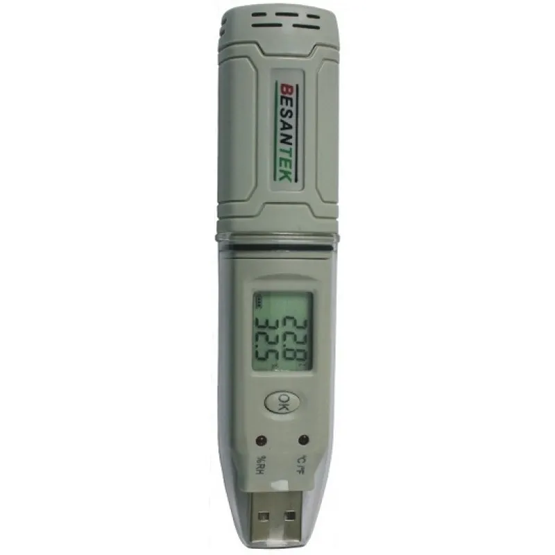 Besantek BSTDL13 [BST-DL13] Humidity & Temperature USB Data Logger, 43,000 records