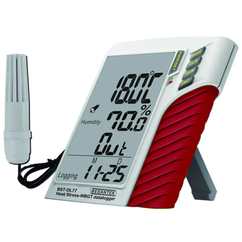 Besantek BSTDL77 [BST-DL77] Heat Stress WBGT Data Logger with External TRH Probe