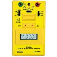 Besantek BSTET52 [BST-ET52] Earth Ground Resistance Tester, 0 to 2,000 Ohm, 2 mA Measurement Current