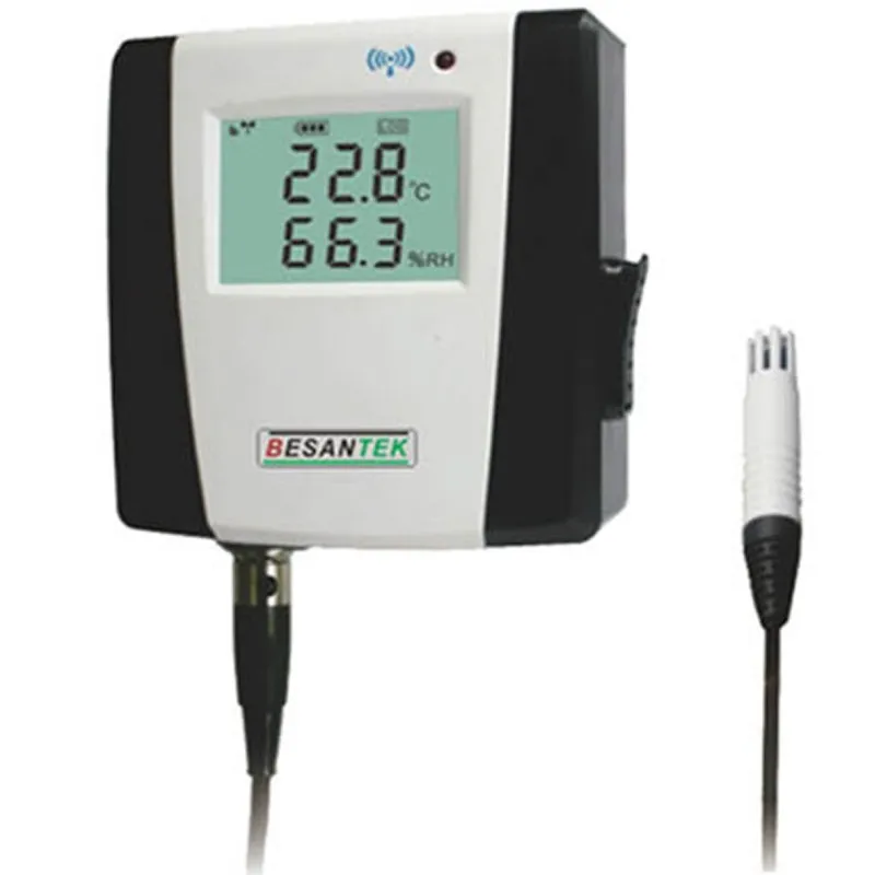 Besantek BSTDL115 [BST-DL115] Wireless Temperature and Humidity Data Logger with External Probe