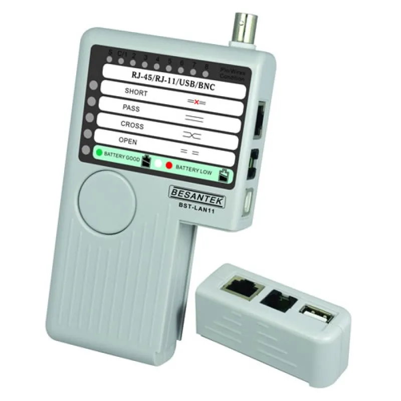 Besantek BST-LAN11 [BST-LAN11] Handheld 4-In-1 Cable Tester