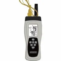 Besantek BSTSQ09 [BST-SQ09] Psychro-Hygrometer, Air Temperature, Humidity And Type K Thermometer (K: -200C~1372C (-328F~2501F)