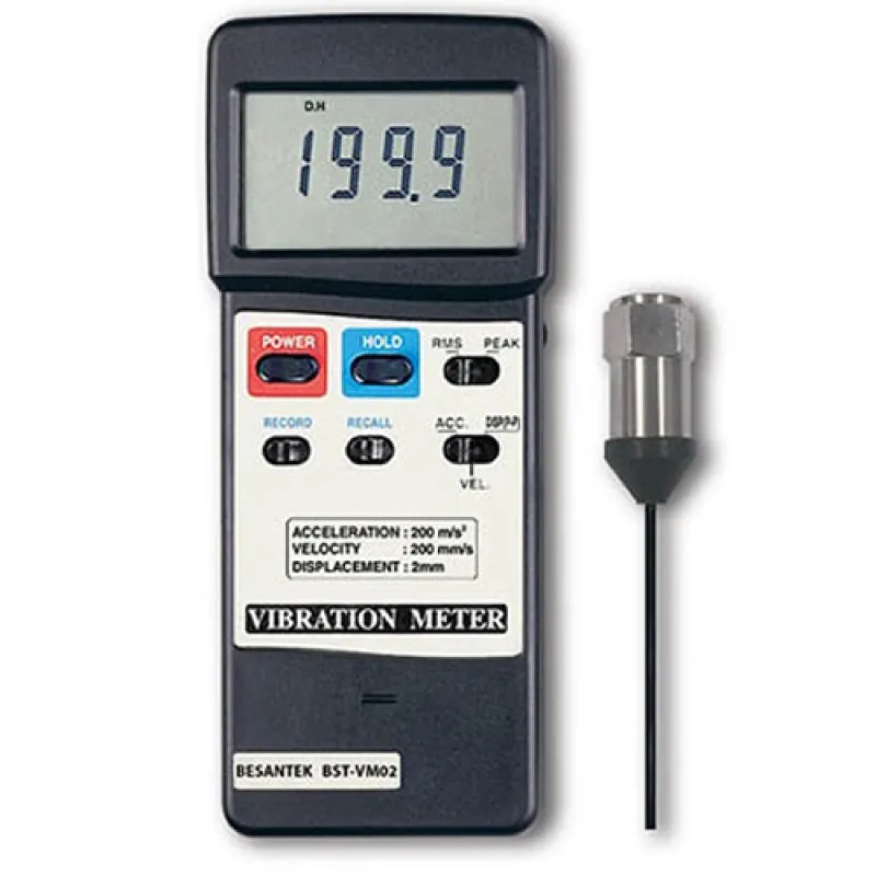 Besantek BSTVM02 [BST-VM02] Industrial Heavy Duty Vibration Meter