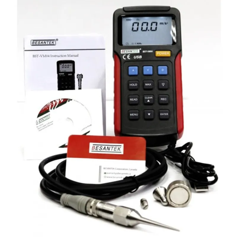 Besantek BST-VM04 [BST-VM04] Vibration Meter Data Logger *DISCONTINUED SEE BST-VM02*