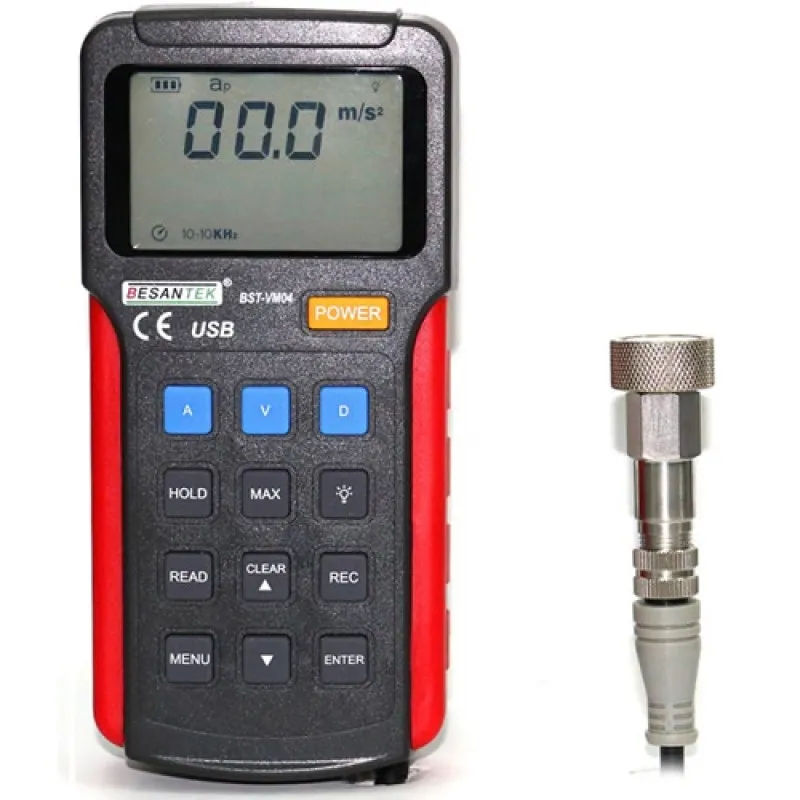 Besantek BST-VM04 [BST-VM04] Vibration Meter Data Logger *DISCONTINUED SEE BST-VM02*