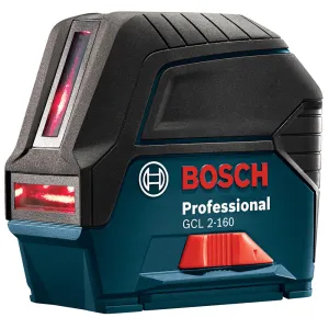 Bosch GCL 2-160 Self-leveling Cross-line Combination Laser 
