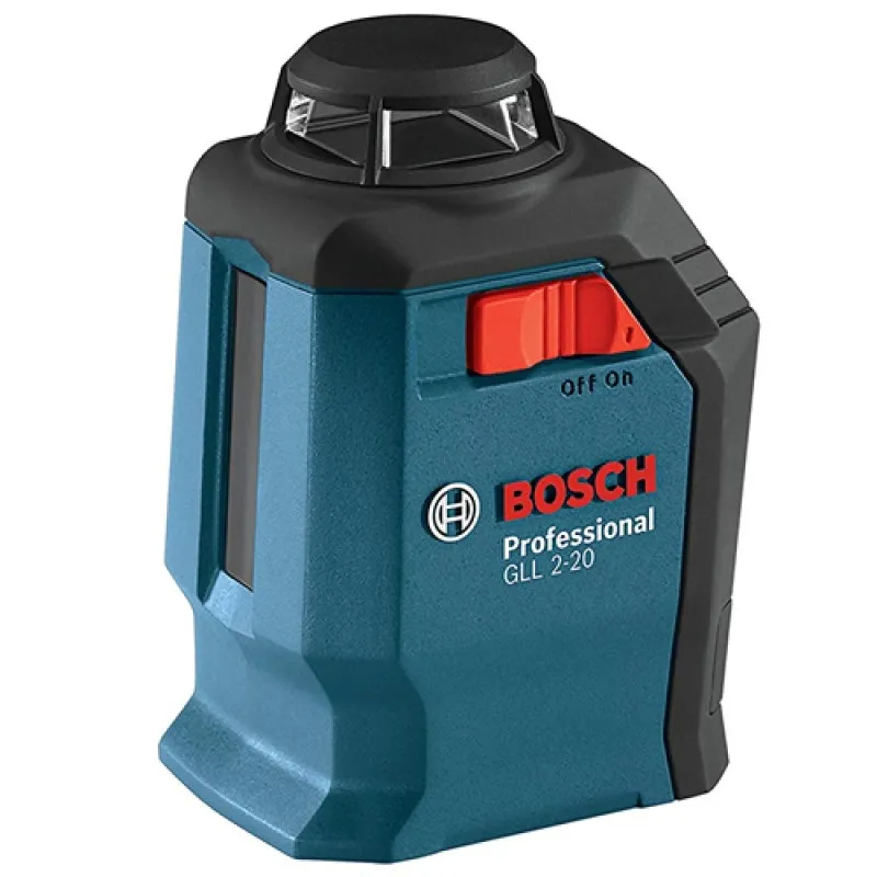 Bosch GLL 2-20 Self-leveling 65' Cross-Line Laser w/ 360° Horizontal Plane