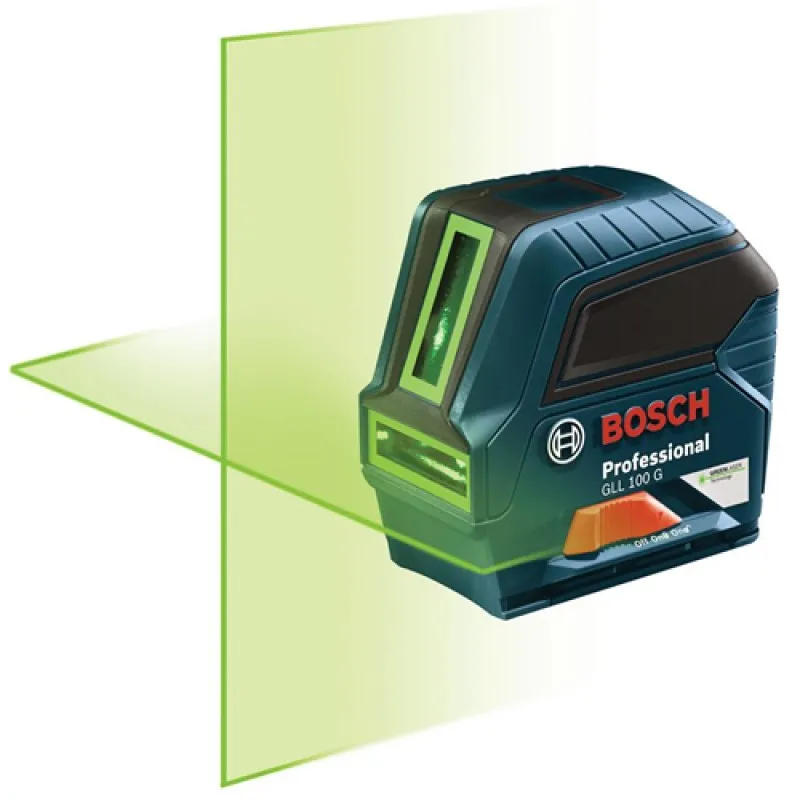 Bosch GLL 100 G Green Beam Cross Line Laser