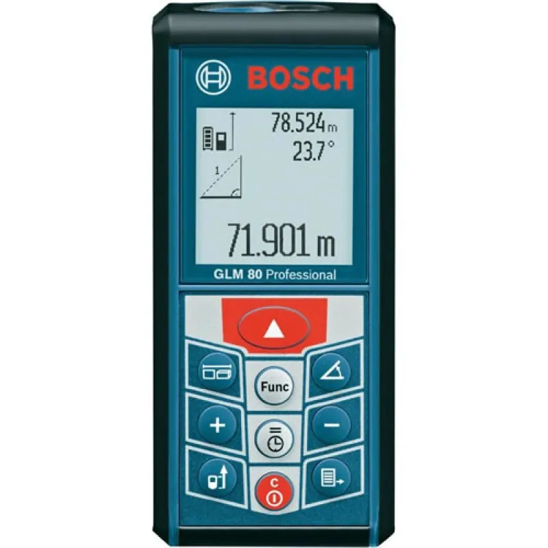 Bosch GLM 80 262' (80m) Laser Rangefinder