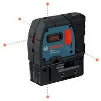 Bosch GPL5 [GPL 5] 5-Beam Laser Level