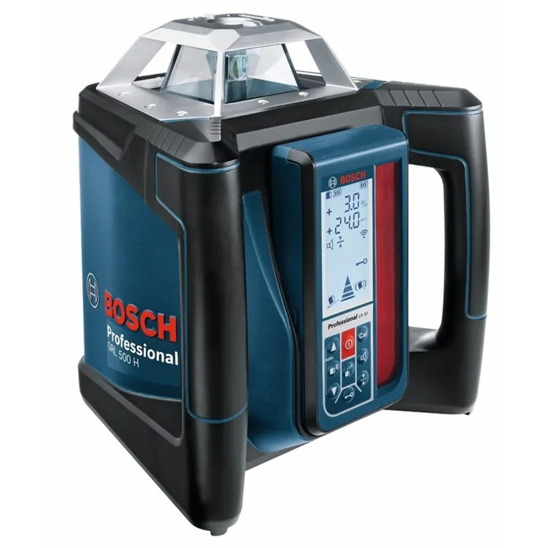Bosch GRL500HCK [GRL 500 HCK] Horizontal Self-Leveling Slope Rotary Laser Full Kit