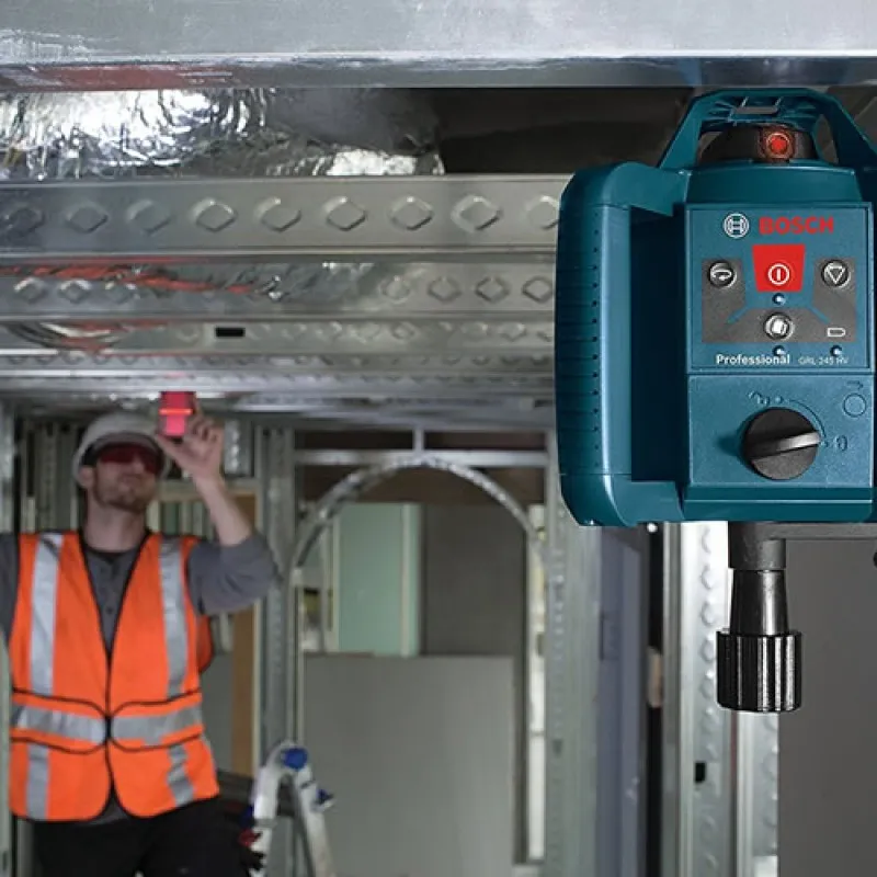 Bosch GRL245HVCK [GRL 245 HVCK] Horizontal/Vertical Self-Leveling Rotary Laser