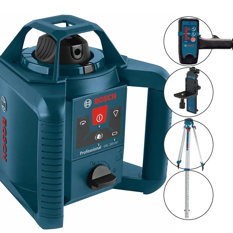 Bosch GRL245HVCK [GRL 245 HVCK] Horizontal/Vertical Self-Leveling Rotary Laser