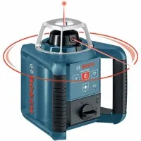 Bosch GRL300HVD [GRL 300 HVD] Self-Leveling Rotary Laser with LR1 Laser Receiver