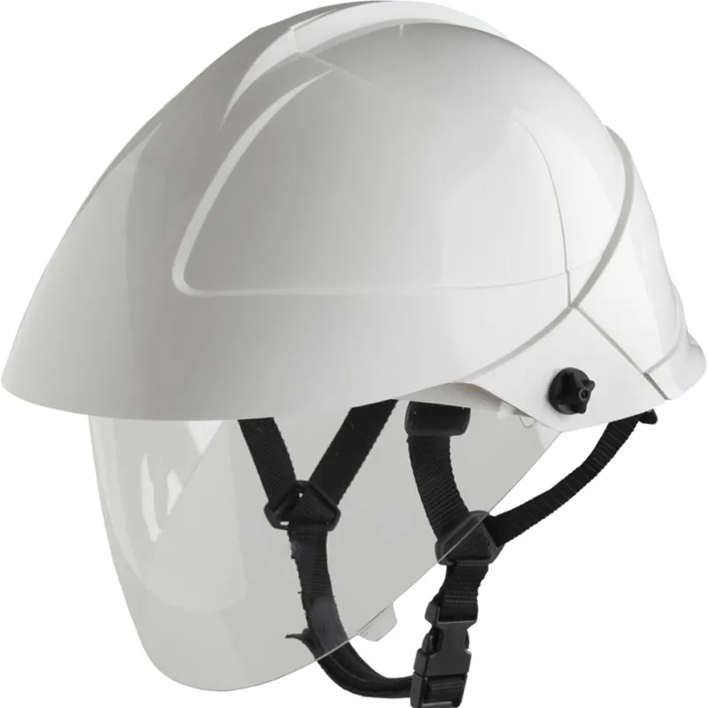 CATU MO-185 [MO-185-BL] Insulated Safety Helmet White w/ Face Shield, 52 - 64 cm
