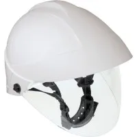CATU MO-185 [MO-185-BLM] Insulated Safety Helmet White w/ Face Shield & Chinstrap, 52 - 64 cm
