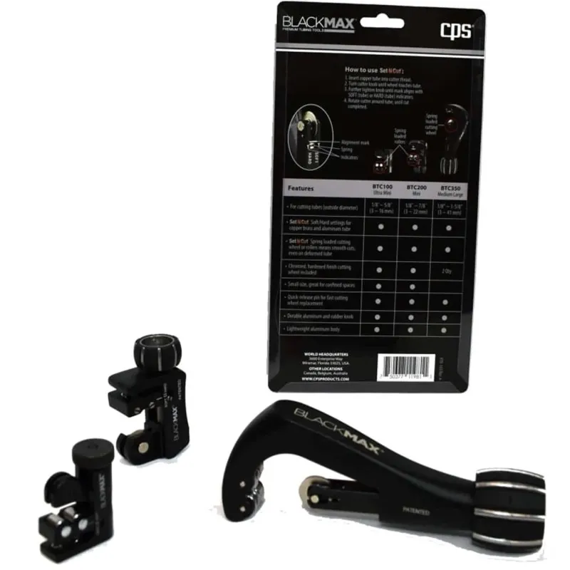 CPS BlackMax BTCK [BTCK] Tube Cutter Kit 