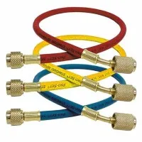 CPS HP6A [HP6A] Premium Hoses with MicroSeal Anti-Blowback Valve, 1/4in, 3-Pack