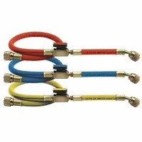 CPS HP6L [HP6L]  Premium Hoses,1/4 in. SAE Fittings, In-Line Ball Valve, 6ft., 3 Pack