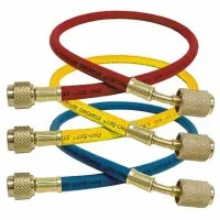 CPS HS5A [HS5A] Standard Hoses, 1/4 in. SAE Fittings, ABB Valves, 5ft., 3 Pack