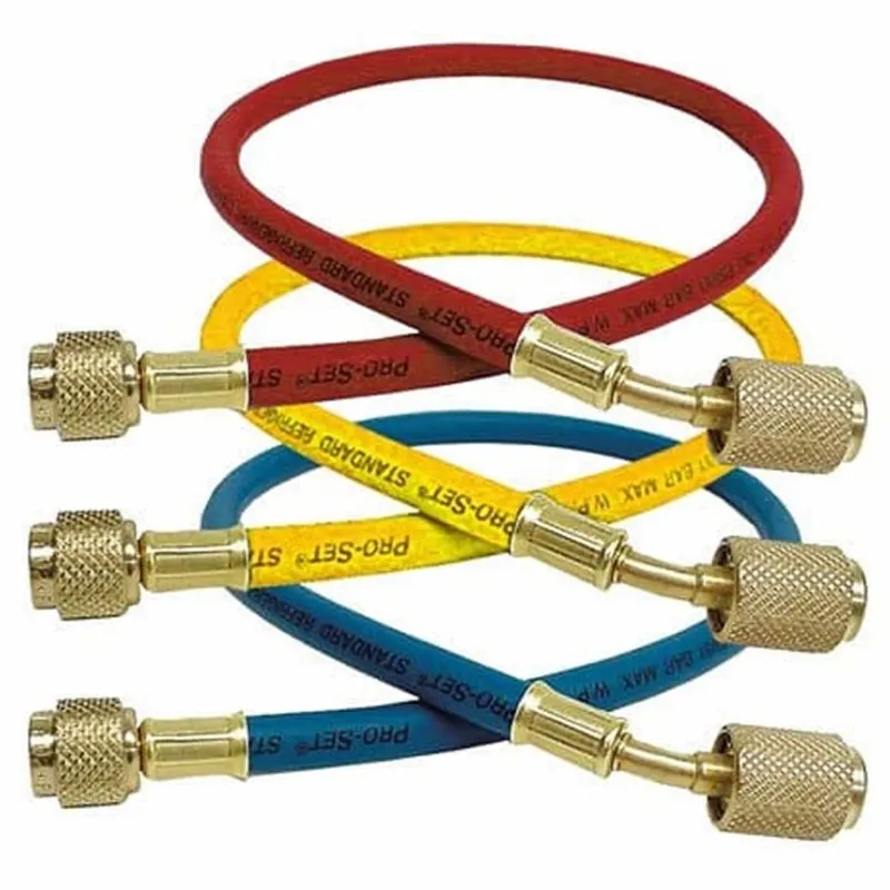 CPS HS5A [HS5A] Standard Hoses, 1/4 in. SAE Fittings, ABB Valves, 5ft., 3 Pack