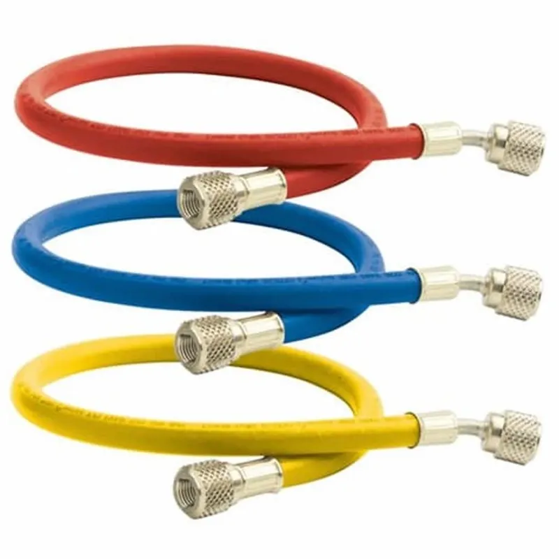 CPS Pro-Set [HP3] Premium All-Refrigerant Hoses, 1/4, 3ft.(90 cm), 3-Pack