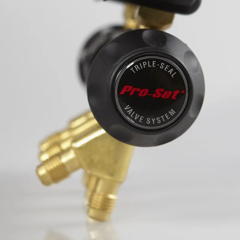 CPS Pro-Set Piston [MT2H7P5] 2-Valve Manifold and Gauge Set