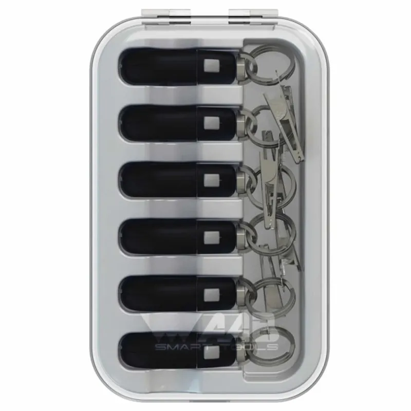 CPS TS100 [TS-100-6PK] TempSmart Temperature and Humidity Meter Data Logging, Pack of 6