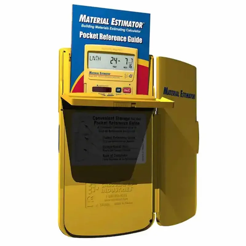 Calculated Industries Material Estimator [4019] Building Materials Estimating Calculator