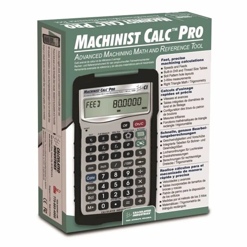 Calculated Industries Machinist Calc Pro [4089] International Calculator