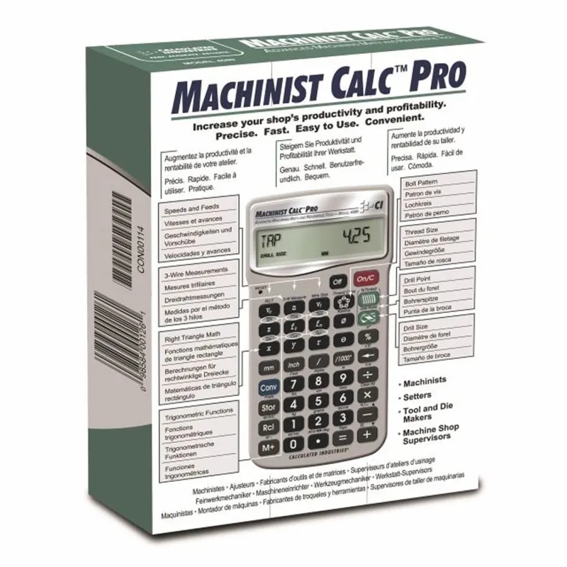 Calculated Industries Machinist Calc Pro [4089] International Calculator