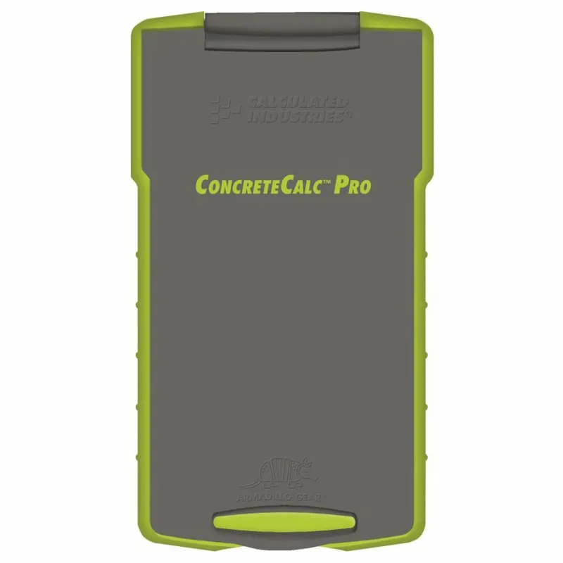Calculated Industries ConcreteCalc Pro [4225] Advanced Yard, Feet-Inch-Fraction Concrete Construction-Math Calculator
